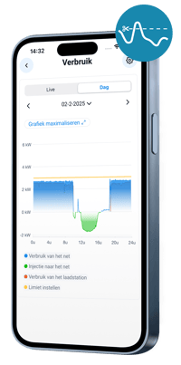 Real-time monitoring Energiemanager Home MobilityPlus